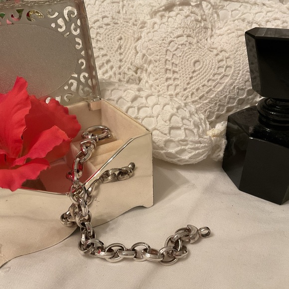 VINTAGE 925 SOLID STERLING MILOR ITALY LINK BRACELET WEIGHT 28 GRAMS 7 3/4” - Picture 15 of 15